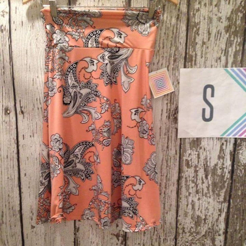 Lularoe Azure Skirt/Tube top/ Dress Small (S)